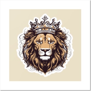 King Lion Posters and Art